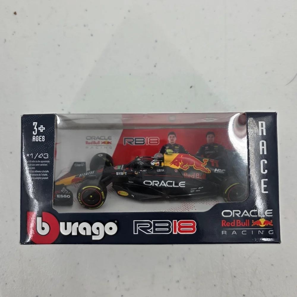 New Bburago Red Bull Racing F1 RB18 #11 Sergio‎ Perez 2022 1:43 Scale 02317. New